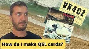 If you have a computer with word processing software and a printer, you can make your own custom qsl cards, with each card individually printed for the ham you just contacted. How Do I Make Qsl Cards Youtube