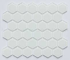 Check out our small glass hexagon tiles selection for the very best in unique or custom, handmade pieces from our shops. Super White Bathroom Wall Glass Hexagon Mosaic Tile China Building Material Decoration Material Made In China Com
