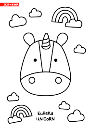 Eureka Unicorn Coloring Sheet Kids Coloring Books Kids Craft Gifts Kids Coloring Book