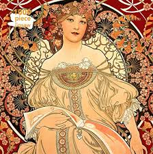 An intricate wooden puzzle, art nouveau features six flower shaped pieces that you must try and fit within the frame. Art Nouveau Puzzles Donde Comprar Puzzlopia Es Tienda De Rompecabezas