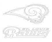 They are currently members of the west division of the national football conference (nfc) in the national football league (nfl). St Louis Rams Logo Coloring Page Free Coloring Library