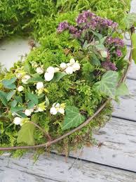 Diy Mooskranz Einfach Selbstgemacht Und Frisch Aus Der Natur Mrs Greenery Mooskranz Moos Dekoration Fruhling Fruhlingskranz