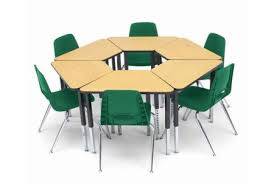كرسي وطاولة مدرسية تعليمية