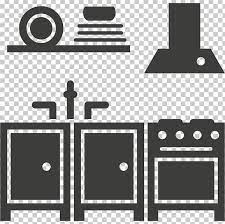 Icon Kitchen Design Kitchen Cabinet Computer Icons Furniture Png Angle Area Bathroom Black Black And White Computer Icon Kitchen Cabinet Design Png Icons