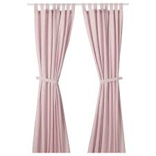 Lenda Cortinado C Bracadeiras Par Rosa Claro 140x300 Cm Ikea In 2020 Lenda Curtains Curtains Curtains With Blinds