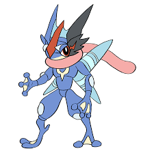 Greninja coloring pages for kids online. How To Draw Ash Greninja Pokemon Really Easy Drawing Tutorial