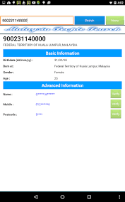 Semakan kad pengenalan diri mykad/mypr/mykas online di jpn. Updated Malaysia People Search Pc Android App Download 2021