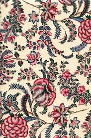 Définition de indien, indienne : Indienne Cotton Fabric Motif 10 Ecru Base