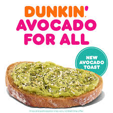 100+ recipes for making delicious elixirs, with or without booze y gabriella. Avo For All Dunkin Introduces Avocado Toast Dunkin