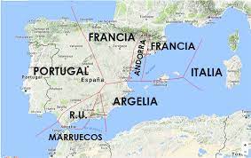 Todos os mapas de portugal. Que Pais Tienes Mas Cerca Una Breve Historia