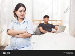 Japanese movie, brother in law takes advantage of me. Pregnant Woman Worried Image Photo Free Trial Bigstock
