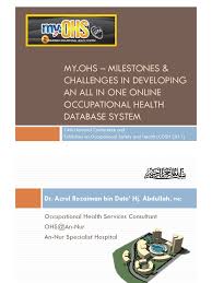 Housed in a few shop lots; Dr Azrul Rozaiman Dato Hj Abdullah An Nur Specialist Hospital Surveillance Occupational Safety And Health