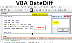 Ensure the result is formatted as a number. Vba Datediff How To Use The Datediff Function In Excel Vba