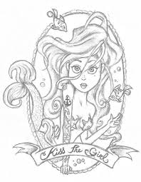 Is the little mermaid a true story? Youngwildandinked Mermaid Tattoos Custom Tattoo Design Little Mermaid Tattoos