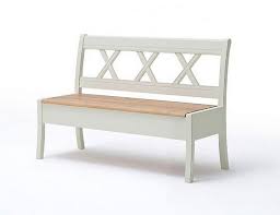Sitzbänke aus leichtem material, z.b. Kuchenbank Weiss Galerien Milt S Dekor