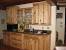 Dark Stained Maple Cabinets