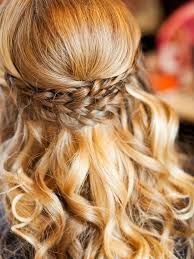 I love that this braid looks a little dressed up. 15 Half Up Wedding Hairstyles For Long Hair With Braids
