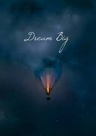 Dream Big Quotes Englishquotes Dream Big Quotes Galaxy Wallpaper Balloon Art