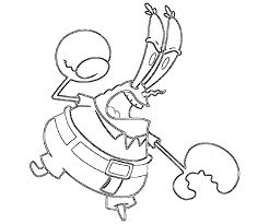 Download mr krabs coloring page and use any clip art,coloring,png graphics in your website, document or presentation. Mr Krabs Coloring Pages