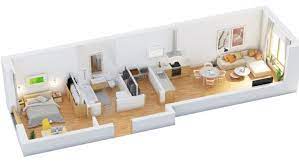 3.1 denah rumah minimalis 2 kamar tidur 1 lantai. 10 Ide Denah Rumah Pavilliun Minimalis 1 Kamar Buatmu Pengantin Baru Atau Yang Masih Melajang