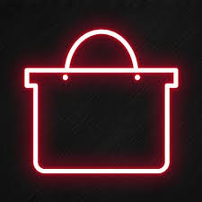 Shopping Bag Icon In Neon Style Shopping Icons Style Icons Bag Icons Png Transparent Clipart Image And Psd File For Free Download Wallpaper Iphone Neon Neon Wifi Icon