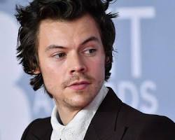 Harry Styles, British singer and actor