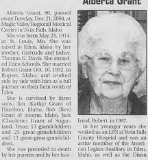 Alberta Davis obituary