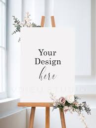 Wedding Stock Photo Poster Mockup Stock Photography Welcome Sign Mockup Easel Frame Mockup Vertical Easel Mockup Vdieu 142 Poster Mockup Sign Mockup Photography Mockup