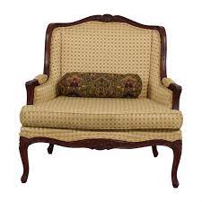 Listed below are some popular types of antique chairs that originated in europe and the united states. 41 Off Gold And Red Wide Accent Chair Chairs