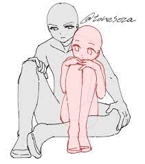 References and drawings of anime couple poses for learning and experienced anime artists. Female Couple Poses Drawing Reference Novocom Top