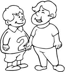 Conversando jóvenes dibujos, jóvenes en caricatura para colorear, dibujos de jóvenes conversando y estudiando, imágenes de método comunicativo dirigido a jóvenes y adultos dividido en cuatro niveles. Dibujos Para Colorear De 2 Personas Hablando Novocom Top