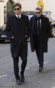 Roxy Music Singer Bryan Ferry Arrived For The Service With His Second Son Isaac Pictured First Lady Portraits Roxy Music Bryan