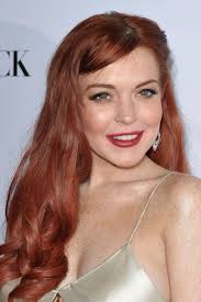 We Lindsay Lohan S Natural Red Hair On Her Red Hair Natural Red Hair Hair Beauty