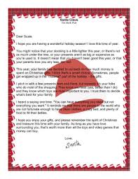 Imagine their surprise when they receive a letter from santa! Letter From Santa Claus Cutting Back On Gifts