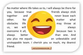 Dear my best friend in the entire world, i just wanted to say that even though i've gone you still mean so much to me and i we collected some good small texts that will definitely make your gorgeous girlfriend smile. 2021 Top Long Paragraphs To Send To Your Best Friend Motivation And Love