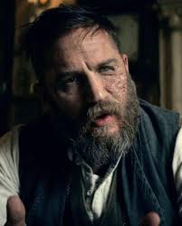It was f***ing Biblical mate." Tom Hardy as Alfie Solomons 📷 Robert  Viglasky