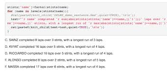 In each example, the independent clause is underlined. Iteratively Populating Templated Sentences With Inline R In Knitr Rmd Ouseful Info The Blog