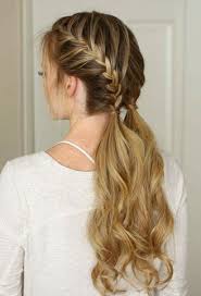 For new braiders, it can be hard to work at the back of your head, and you might need some. French Braid Hairstyle Tutorials For Beginners By Sara Hair Medium