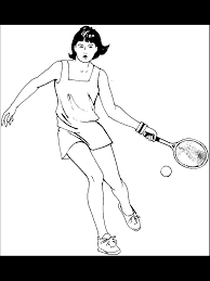 Tennis Player Olympic Coloring Pages Primarygames Com Sports Coloring Pages Coloring Pages Tennis Players