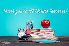 Happy Teacher Appreciation Day To All Of Florida S Educators Thank You For All That You Do To Help With Images Free Lesson Plans Teacher Appreciation High School Students
