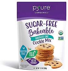 Eating sugar free doesn't mean you can't enjoy another dessert or really tasty treat. Pyure Organic Bakeable Sugar Free Cookie Mix Chocolate Chip 12 9 Oz 368 G Buy Online At Best Price In Uae Amazon Ae