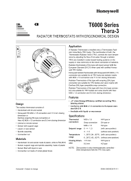 T6000 Series Thera-3 | Manualzz