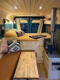 Uk Couple Travelling Part Time In Their Diy Van Conversion Diy Van Conversions Van Conversion Interior Van Dwelling