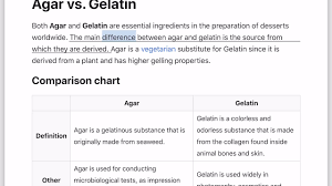 Agar Vs Gelatin Youtube
