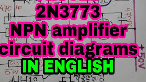 One of the clocks is. 2n3773 300 Watt Npn Amplifier Circuit Diagram Youtube