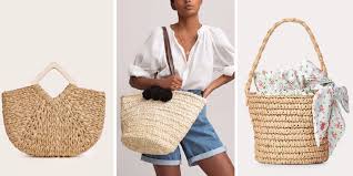 Sac paille sac osier sac rotin. Sac En Paille Les Plus Beaux Paniers A Adopter Cet Ete 2021 Femme Actuelle Le Mag