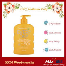 (2) cancer council face day wear moisturiser matte spf 50+ light tint. Kem Chá»'ng Náº¯ng Woolworths Everyday Sunscreen Spf 50 500ml 1000ml Kem Chá»'ng Náº¯ng Kcityshop Com