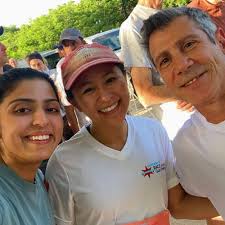 Fun time running our fastest 5K representing @advocatesurgery  @advocatehealth at the Strides for Peace 2024 Race Against Gun Violence  with Dr Santaniello (Trauma Surgeon/Athlete), Caresse Gnouv (EM PGY3),  Hibba Sumra (Gen Surg