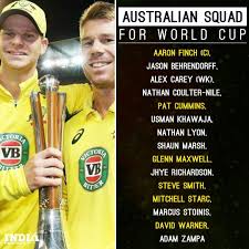 Marcus richardson is an american entrepreneur who works as a management consultant. Australia Announce The Squad For The Upcoming World Cup Worldcup2019 Worldcupsquad Steve Smith Mitchell Starc World Cup