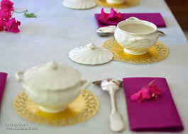 For a more formal setting, add more pieces by bringing additional plates, silverware, glasses and other serving pieces to the table as outlined below. Set A Beautiful Table In Less Than 5 Minutes Dima Al Sharif